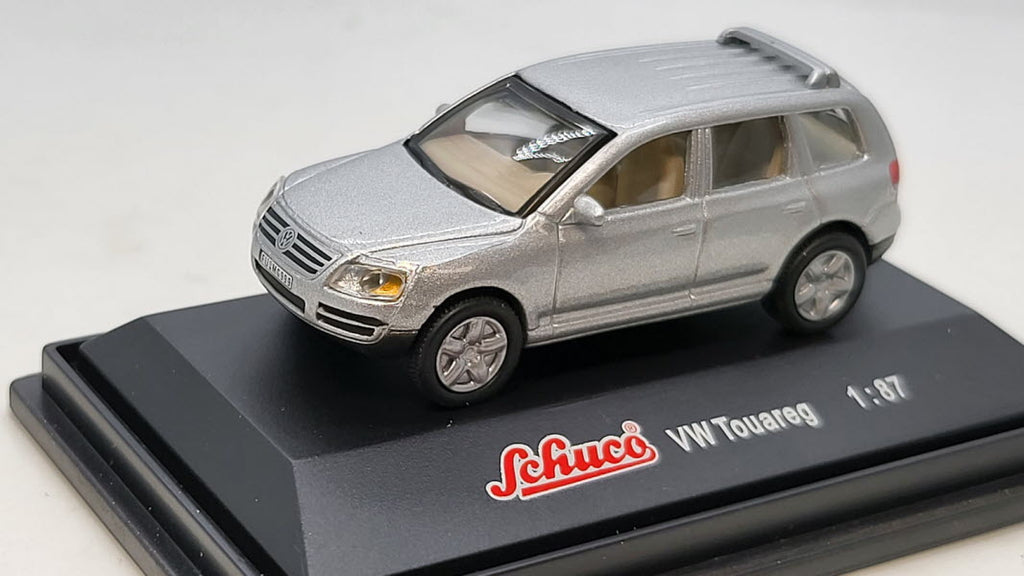 Volkswagen Touareg Zilver Metallic - Schuco 1:87