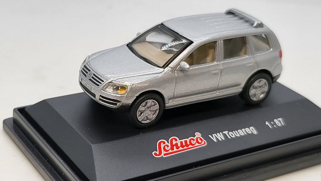 Volkswagen Touareg Zilver Metallic - Schuco 1:87