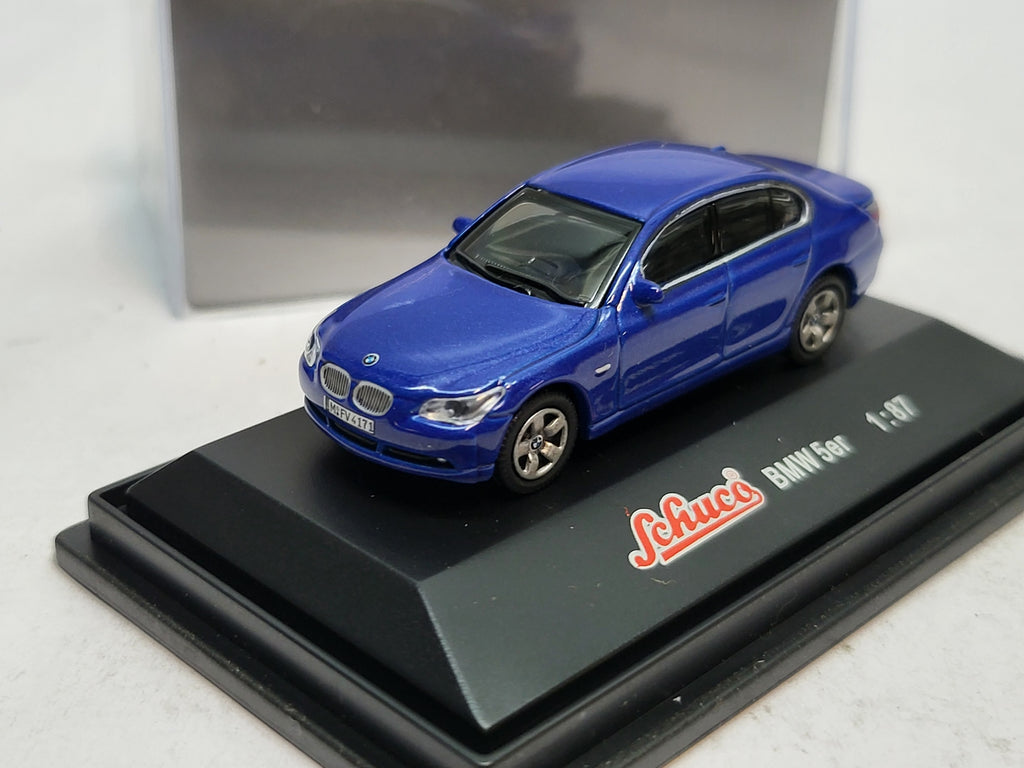 BMW 5 Series Blauw - Schuco 1:87