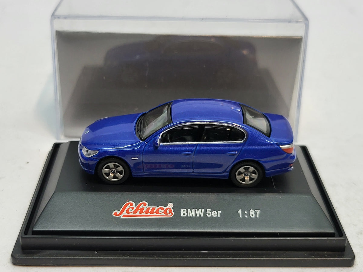 BMW 5 Series Blauw - Schuco 1:87