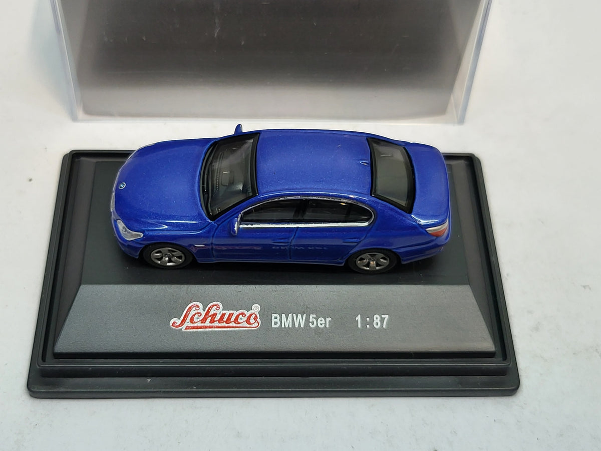 BMW 5 Series Blauw - Schuco 1:87