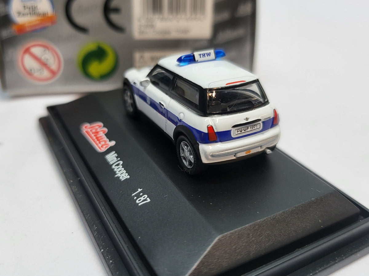 Mini Cooper THW Technisches Hilfswerk - Schuco 1:87