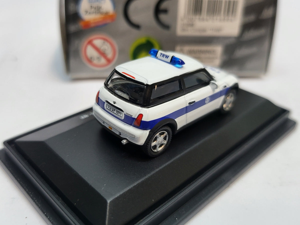 Mini Cooper THW Technisches Hilfswerk - Schuco 1:87