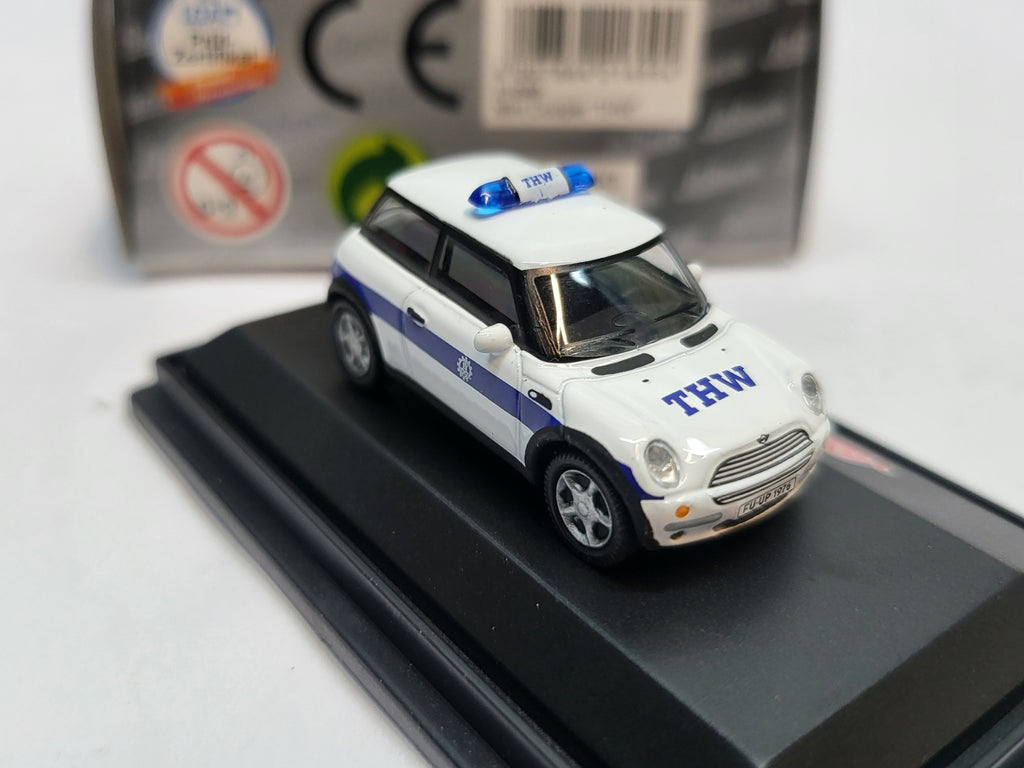 Mini Cooper THW Technisches Hilfswerk - Schuco 1:87