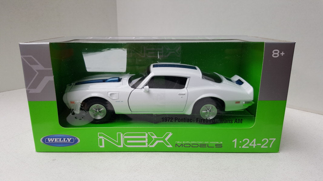 Welly: Pontiac Firebird Trans Am Wit 1972 - Schaal 1:24