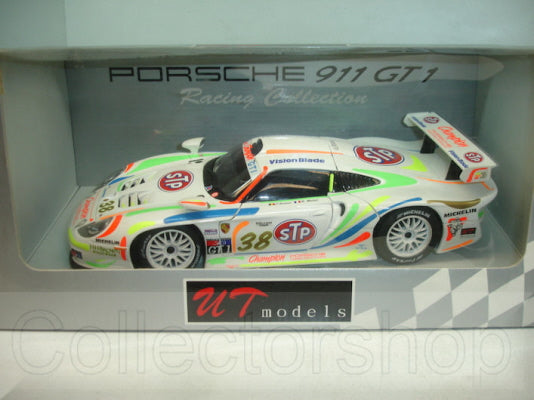 UT Models Porsche 911 GT1 Le Mans 1996 Stuck/Boutsen/Wollek - Schaal 1:18