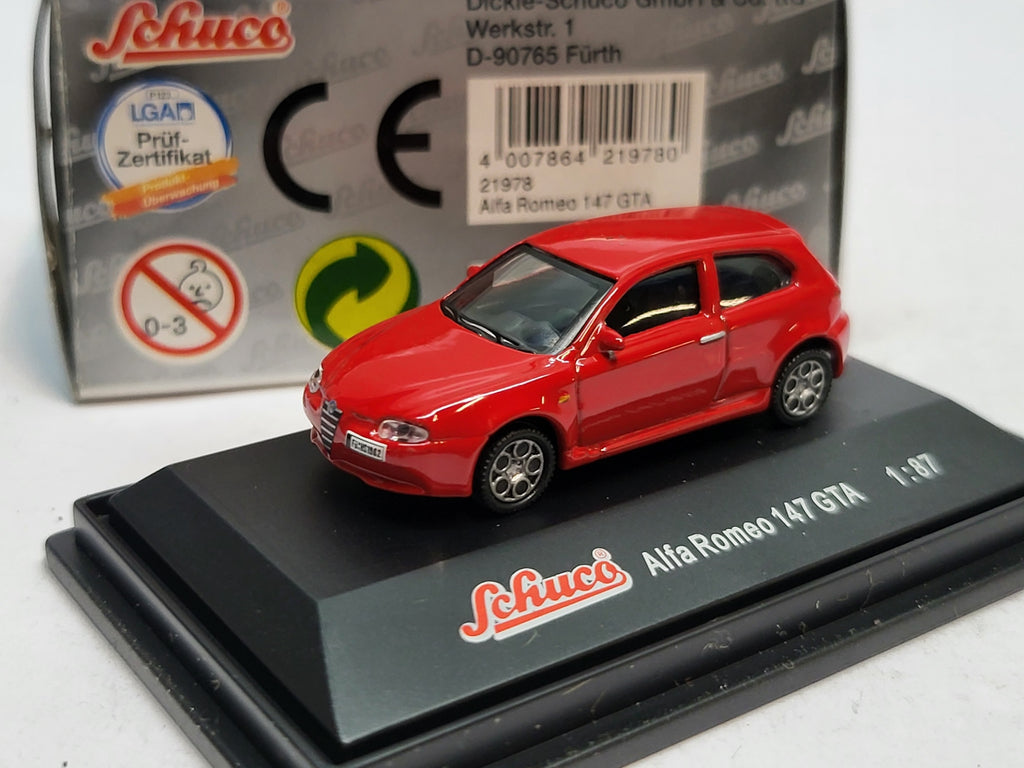 Alfa Romeo 147 GTA Rood - Schuco 1:87