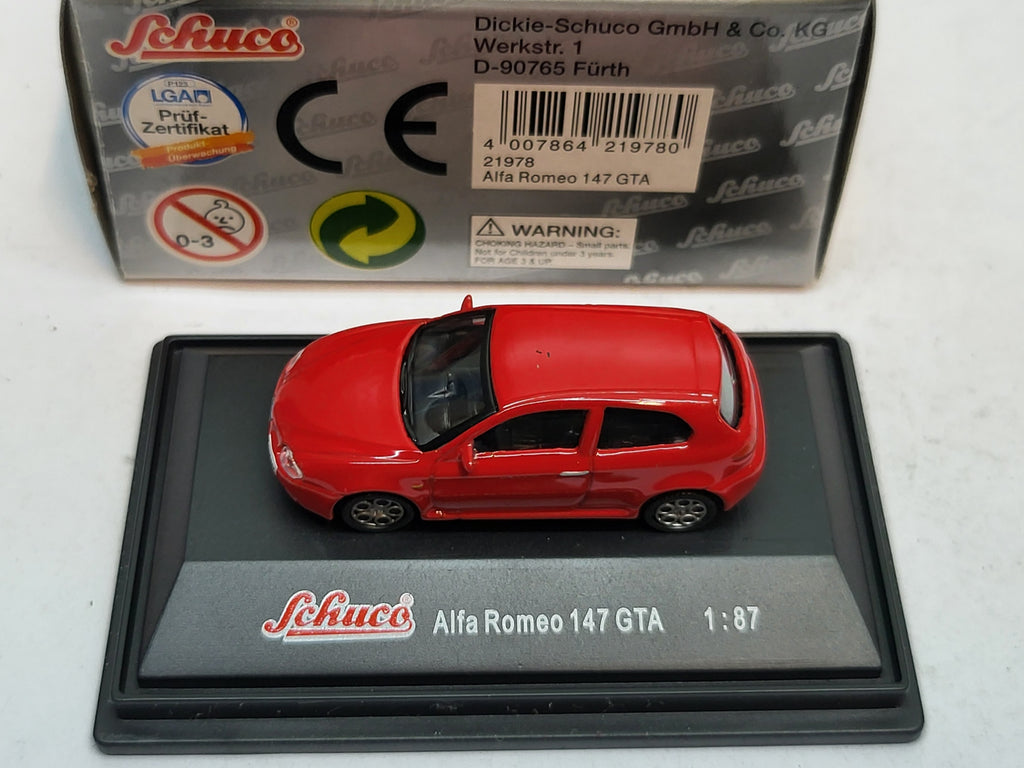 Alfa Romeo 147 GTA Rood - Schuco 1:87