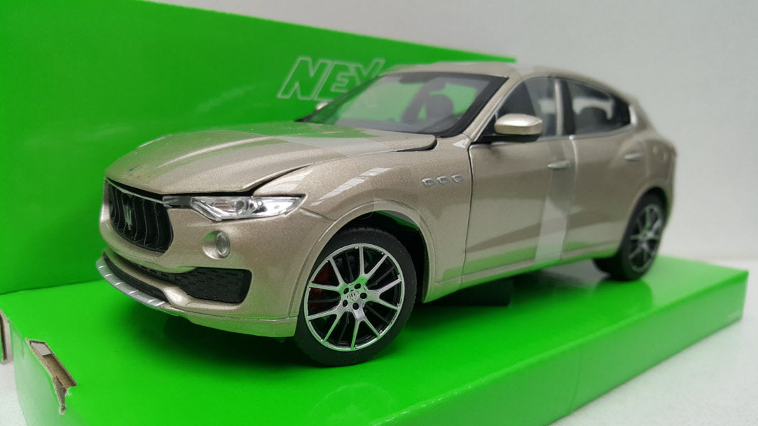 Welly: Maserati Levante Beige 2016 - Schaal 1:24