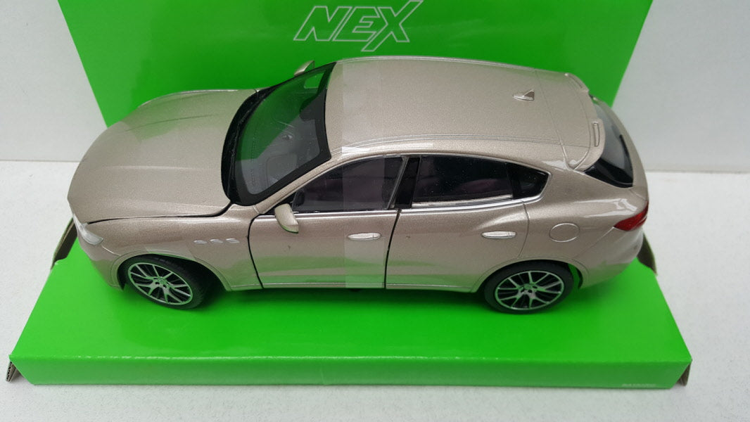 Welly: Maserati Levante Beige 2016 - Schaal 1:24