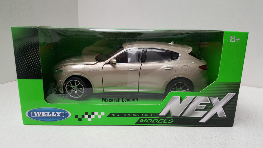 Welly: Maserati Levante Beige 2016 - Schaal 1:24