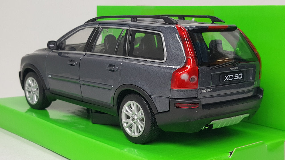 Welly: Volvo XC90 Grijs 2002 - Schaal 1:24