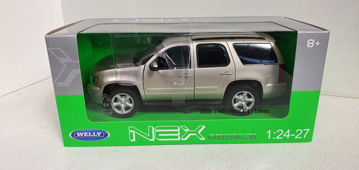 Chevrolet Tahoe 2008 Beige 1:24 - Welly (WEL22509GOLD)