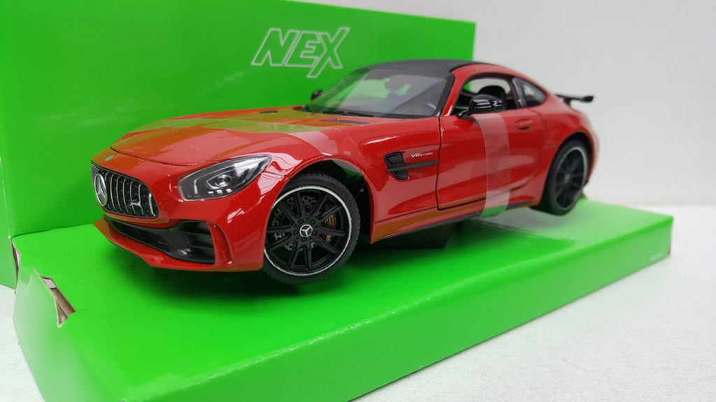 Welly: Mercedes-Benz AMG GT R (C190) Rood - Schaal 1:24