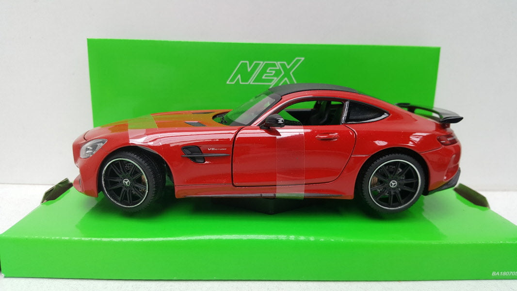 Welly: Mercedes-Benz AMG GT R (C190) Rood - Schaal 1:24