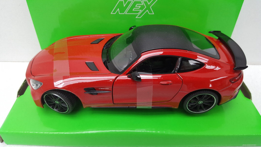 Welly: Mercedes-Benz AMG GT R (C190) Rood - Schaal 1:24