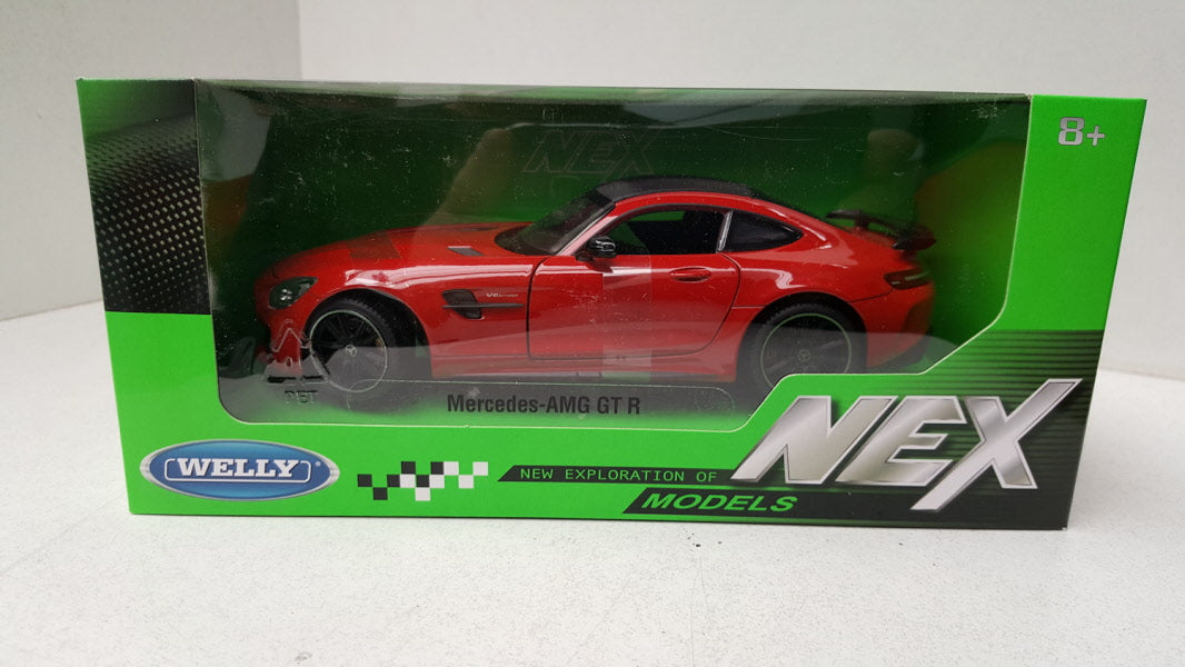 Welly: Mercedes-Benz AMG GT R (C190) Rood - Schaal 1:24