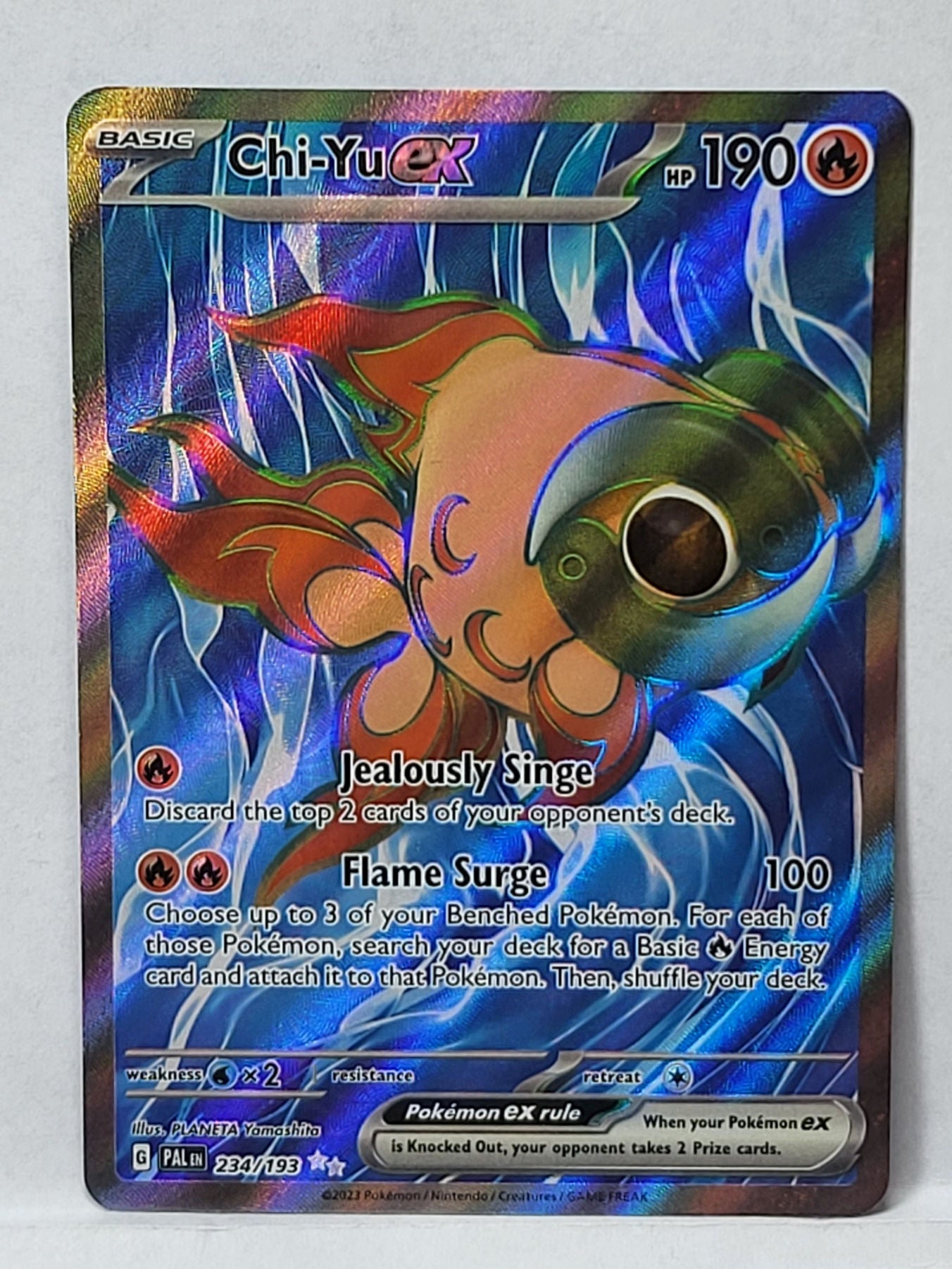 234/193 Chi-Yu ex - Paldea Evolved (PAL - ENG)