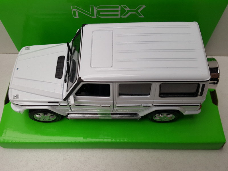 Welly: Mercedes-Benz G-Class Wit - Schaal 1:24