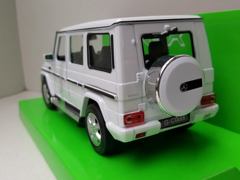 Welly: Mercedes-Benz G-Class Wit - Schaal 1:24