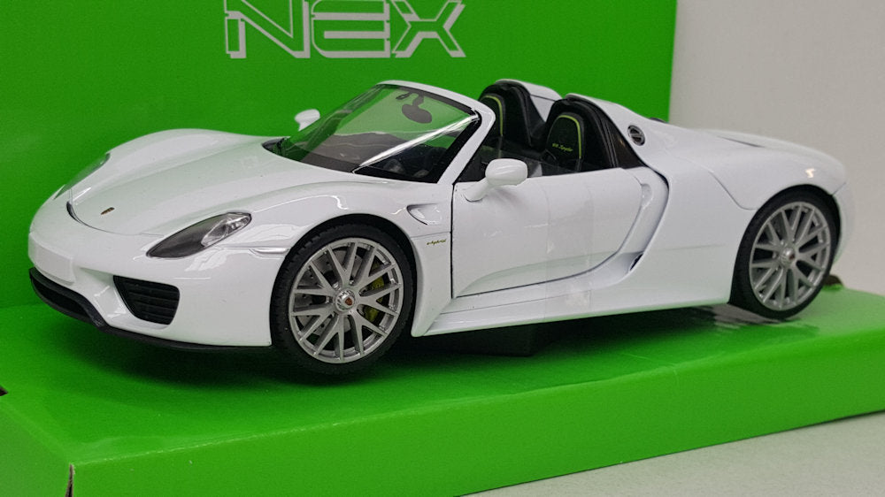 Porsche 918 Spyder, White 2014