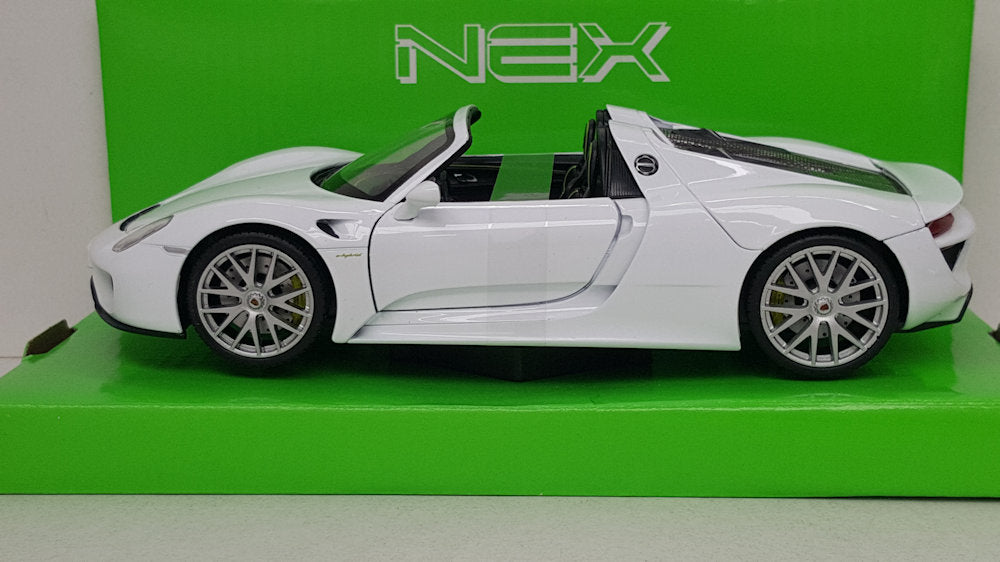 Porsche 918 Spyder, White 2014