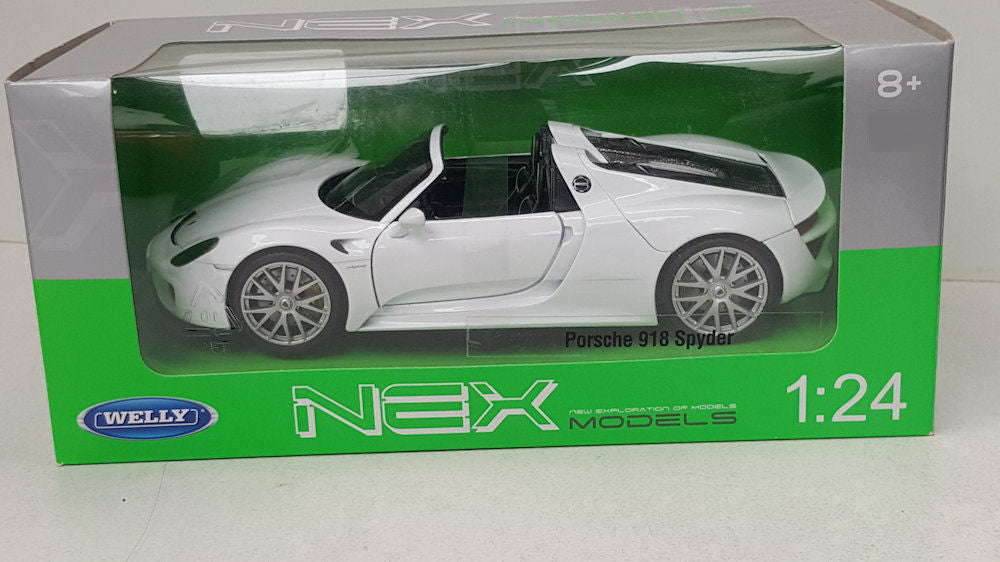 Porsche 918 Spyder, White 2014