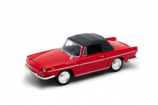 Welly: Renault Caravelle Cabriolet Rood 1959 (Gesloten) - Schaal 1:24