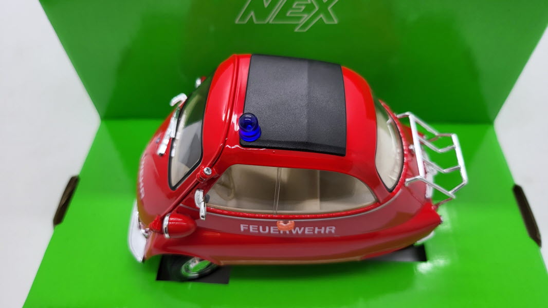 Welly BMW Isetta 250 Brandweer Duitsland 1:18