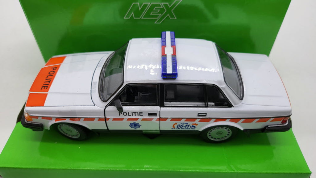 Welly: Volvo 240 GL Politie Nederland - Schaal 1:24