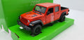 Jeep Gladiator Pick-Up Oranje 2020 Welly 1:24
