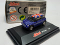 Mini Cooper Union Jack Blauw - Schuco 1:87
