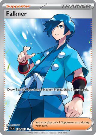 251/193 Falkner - Paldea Evolved (PAL - ENG)