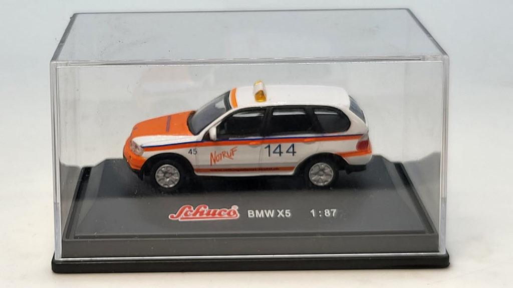 BMW X5 NotRuf 144 - Schuco 1:87