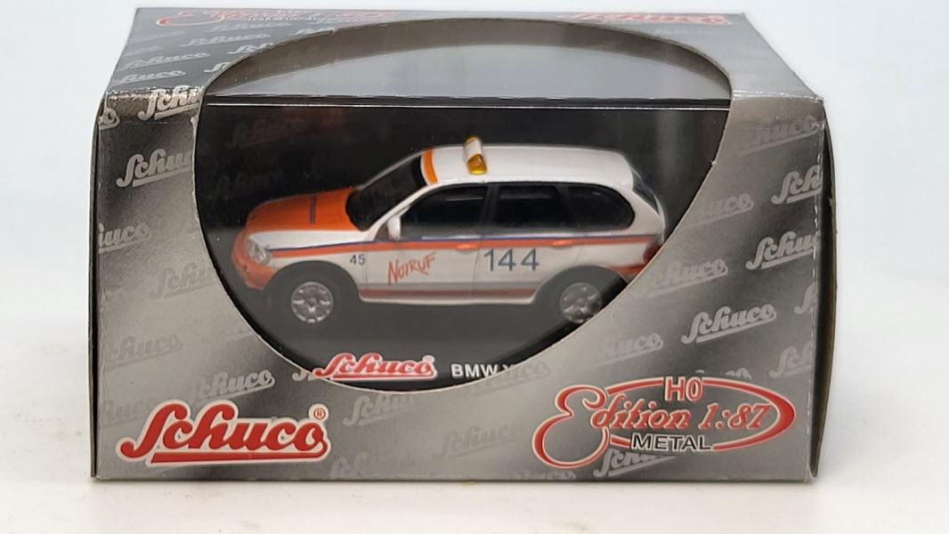 BMW X5 NotRuf 144 - Schuco 1:87