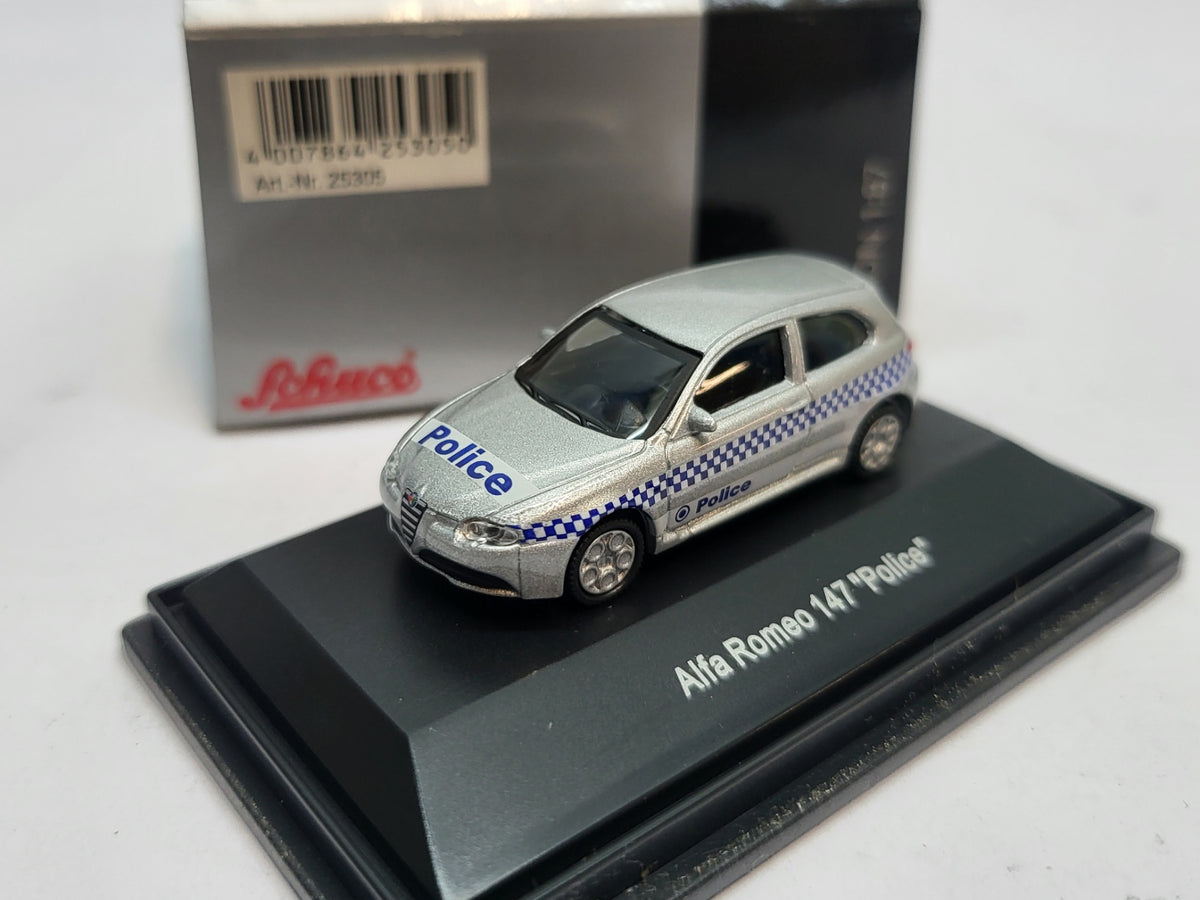 Alfa Romeo 147 GTA Police - Schuco 1:87