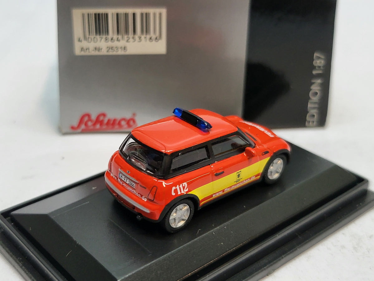 Mini Cooper Feuerwehr - Schuco 1:87