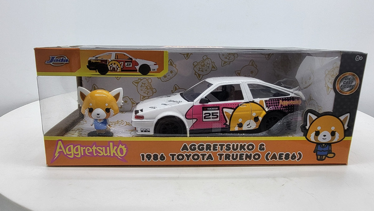 Jada Toys Toyota Trueno 1986, Aggretsuko - Schaal 1:24