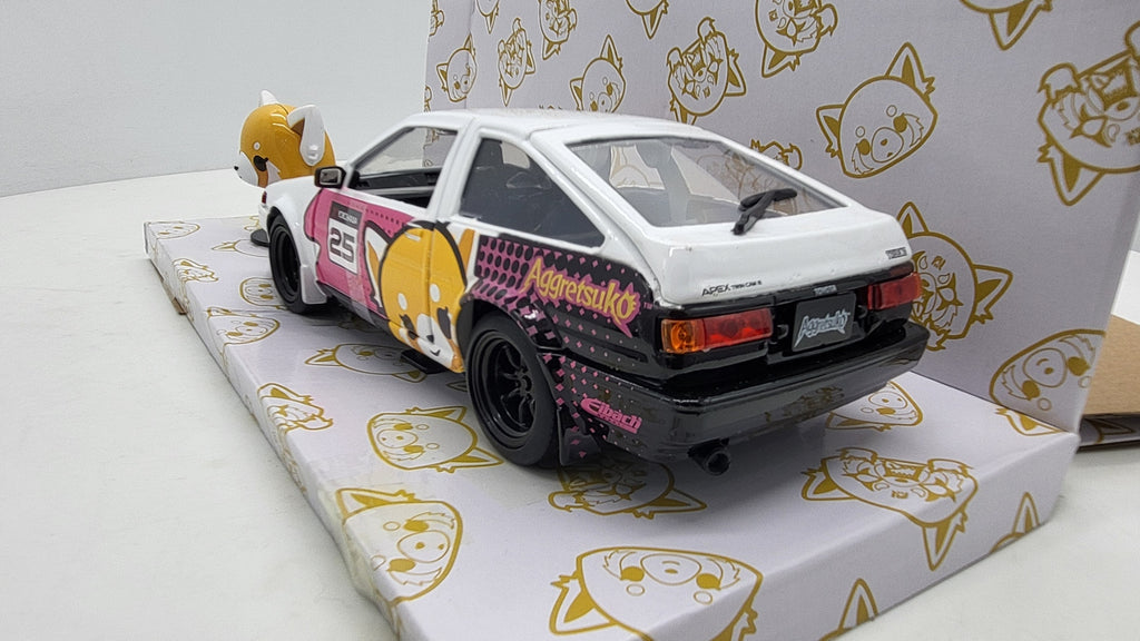 Jada Toys Toyota Trueno 1986, Aggretsuko - Schaal 1:24