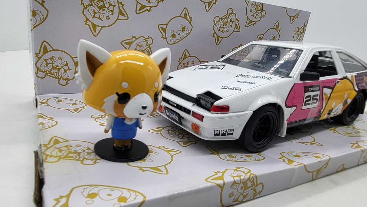 Jada Toys Toyota Trueno 1986, Aggretsuko - Schaal 1:24