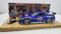Mazda RX-7 Chun-Li Street Fighter Blauw 1993 - Jada Toys 1:24