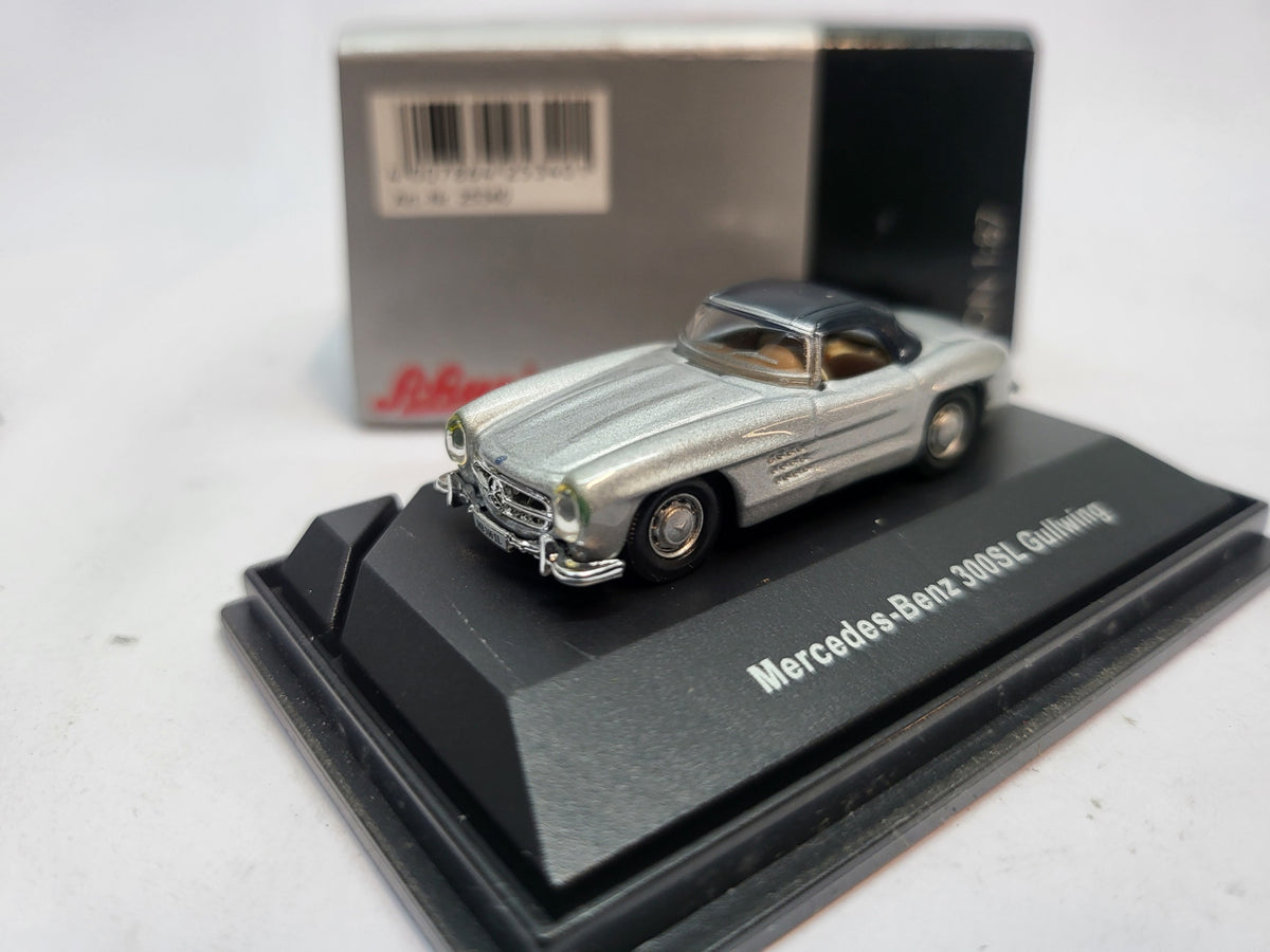 Mercedes-Benz 300SL Gullwing Grijs - Schuco 1:87