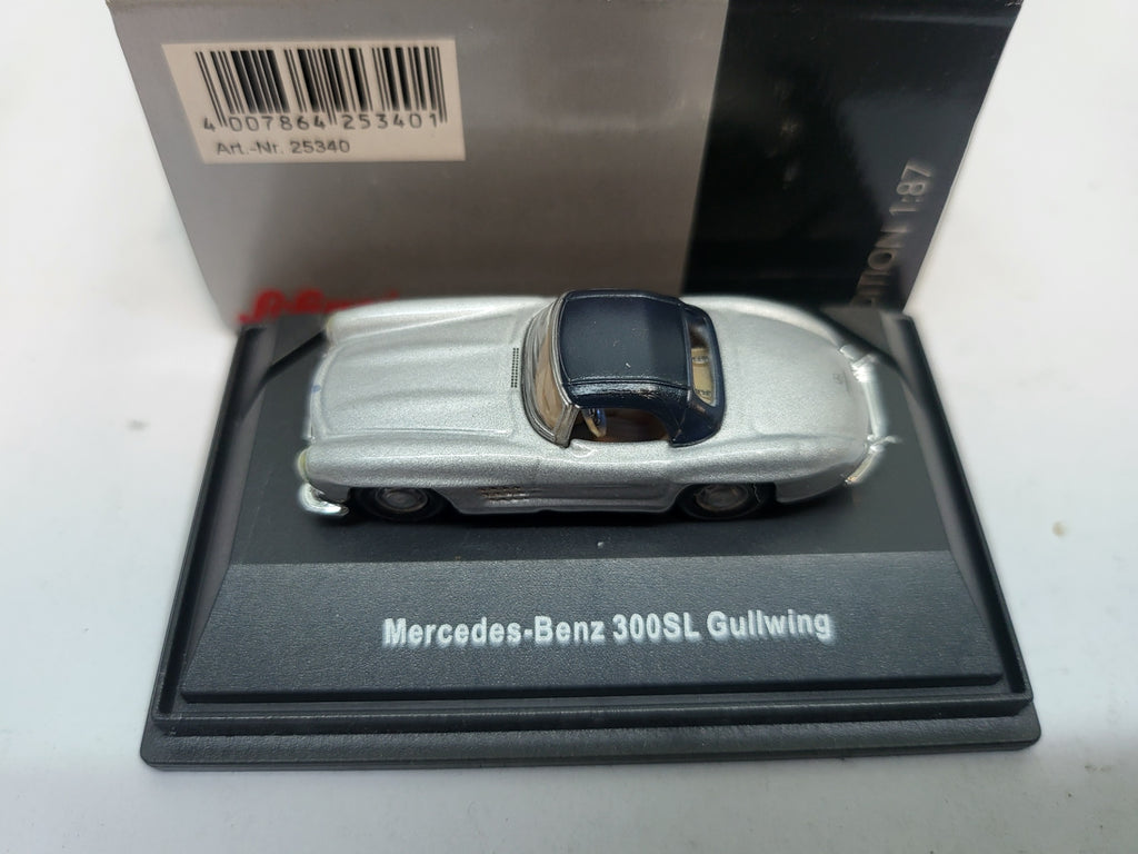 Mercedes-Benz 300SL Gullwing Grijs - Schuco 1:87