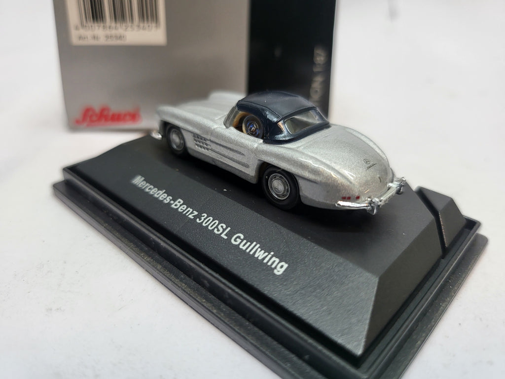 Mercedes-Benz 300SL Gullwing Grijs - Schuco 1:87