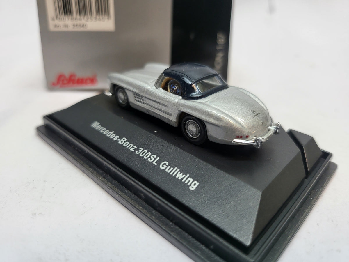 Mercedes-Benz 300SL Gullwing Grijs - Schuco 1:87