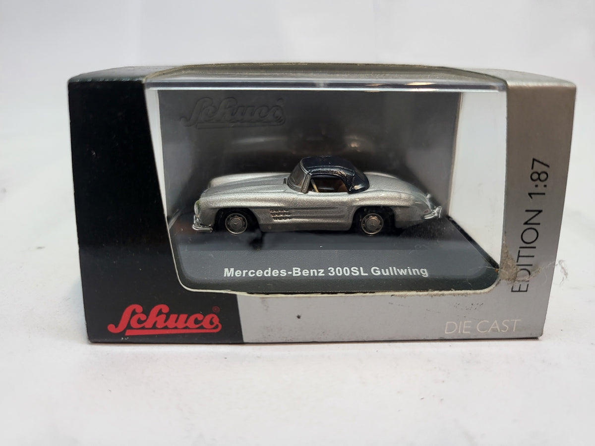 Mercedes-Benz 300SL Gullwing Grijs - Schuco 1:87