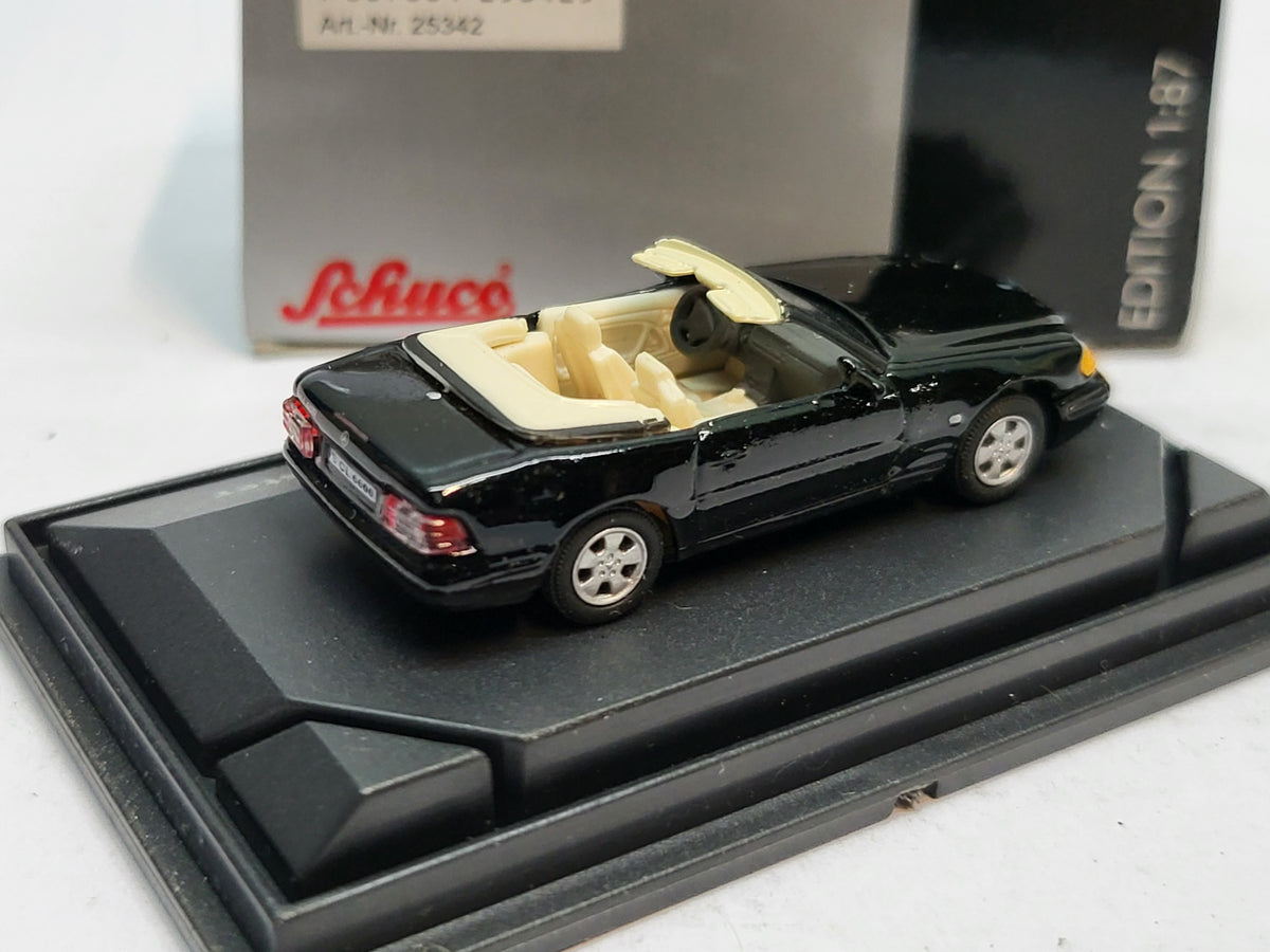 Mercedes-Benz SL600 Roadster Zwart - Schuco 1:87