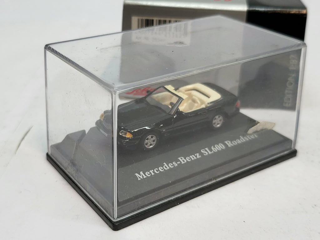 Mercedes-Benz SL600 Roadster Zwart - Schuco 1:87