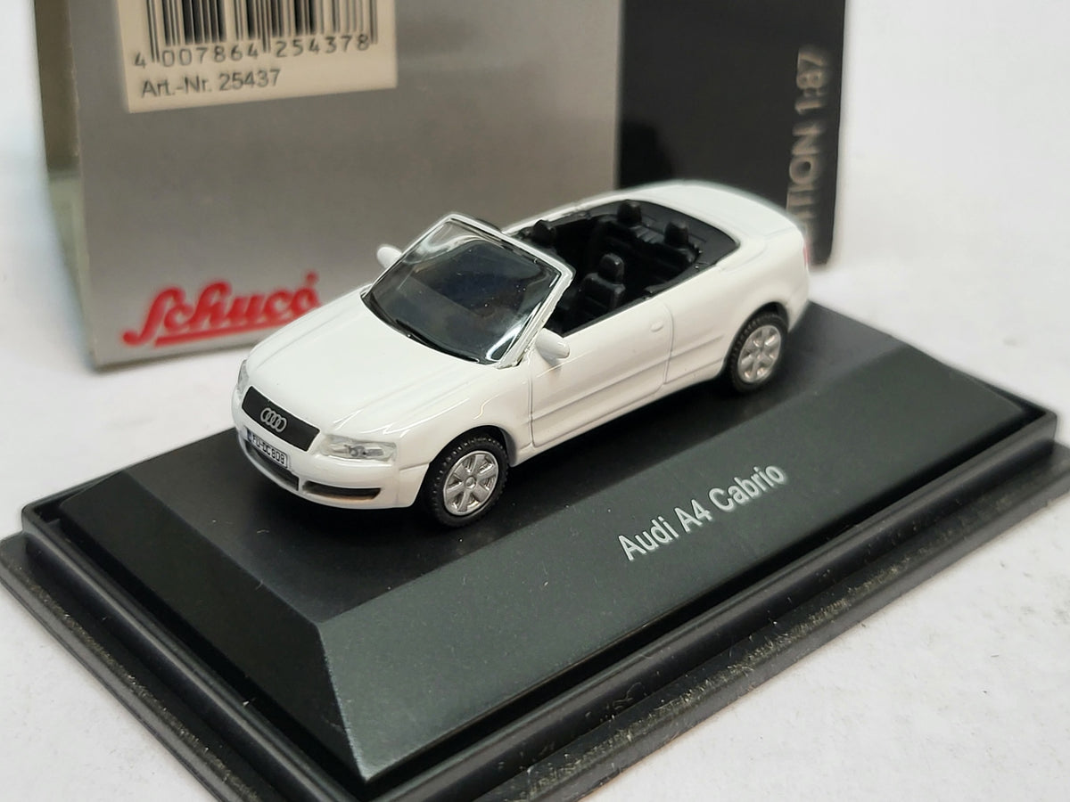 Audi A4 Cabriolet Wit - Schuco 1:87