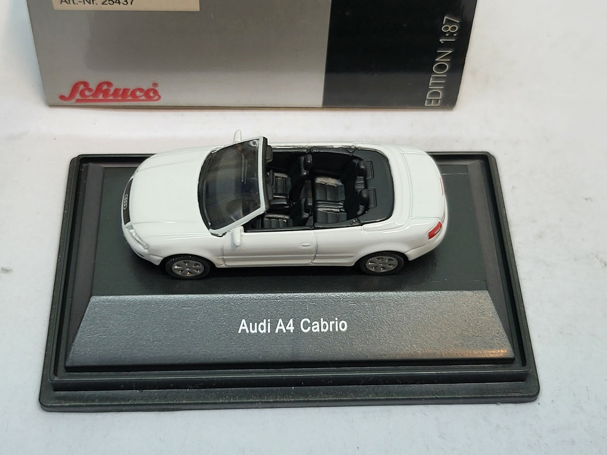 Audi A4 Cabriolet Wit - Schuco 1:87